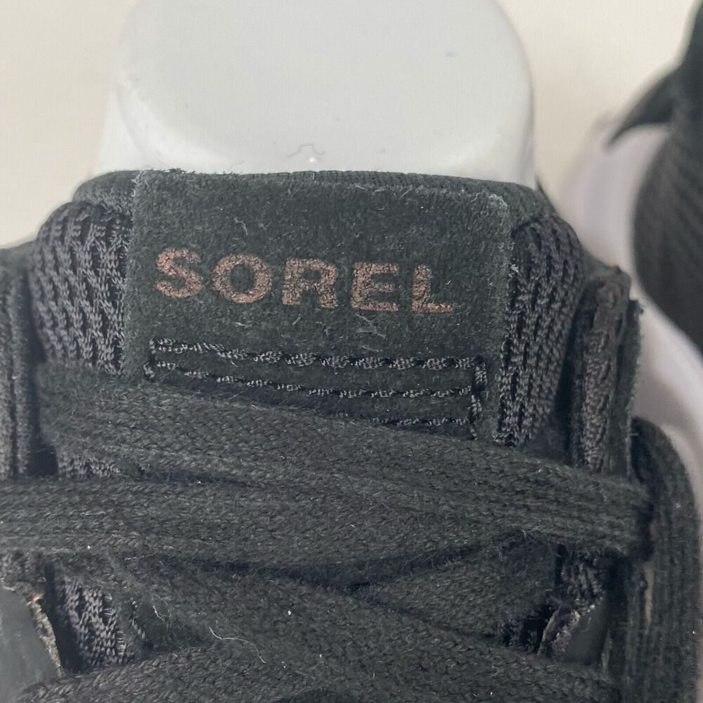 Sorel Kinetic Women's Size 8 Rnegd Lace Black White Sneaker Women's Athletic - Picture 6 of 14